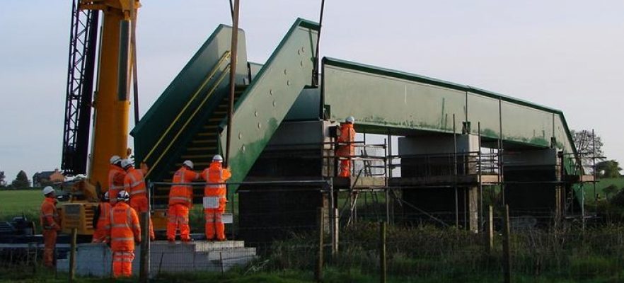 Bridges Bradkirk Bridge Installation of Bridge in less than 4 hours