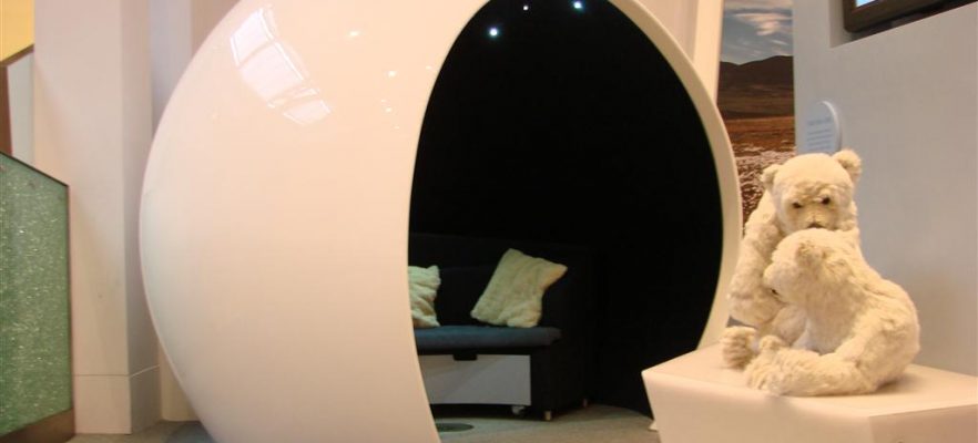 Western Park Museum, Sheffield FRP reading pod