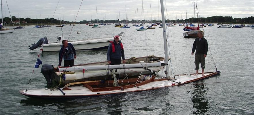 Sunbeam Buoyancy testing at Itchenor