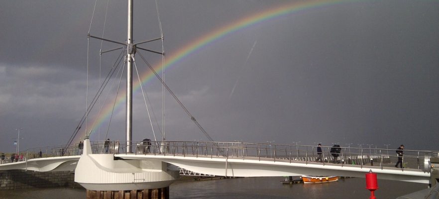 Foryd Bridge Open to the public