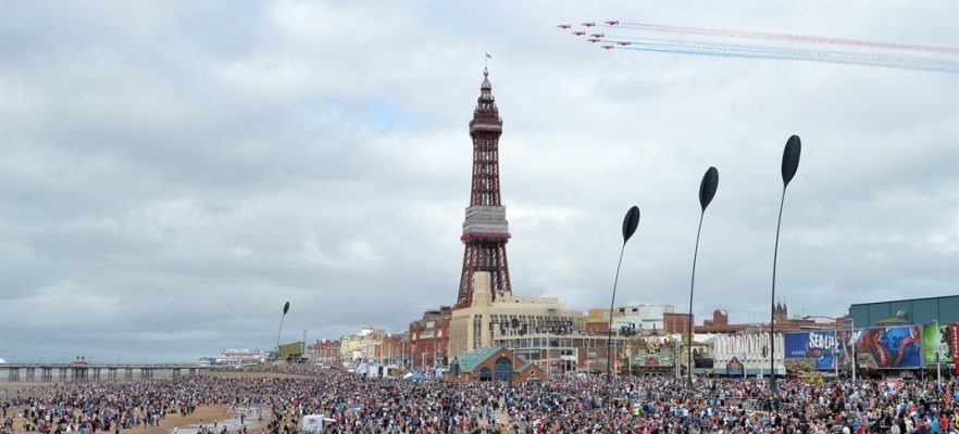 Dune Grass Blackpool 2016 Airshow